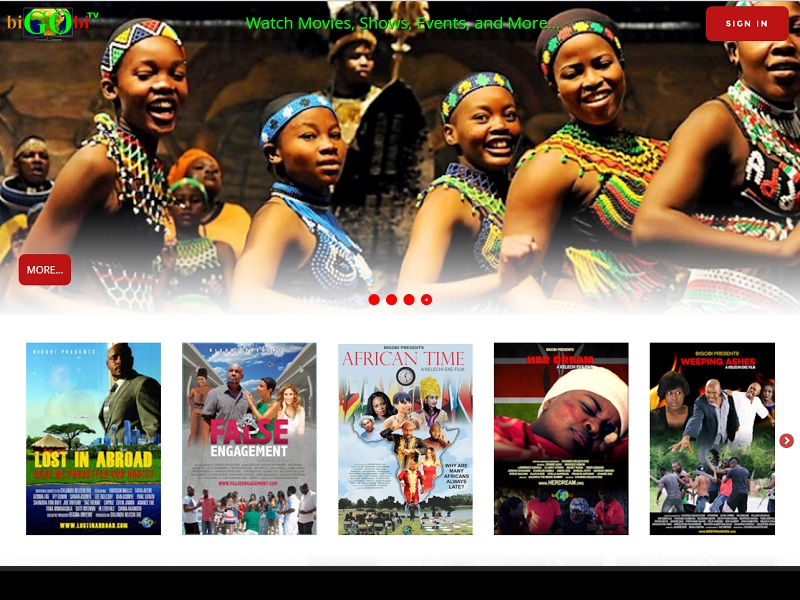 We created a video streaming website for biGObi Productions to show their movies and shows from desktop and mobile devices.
